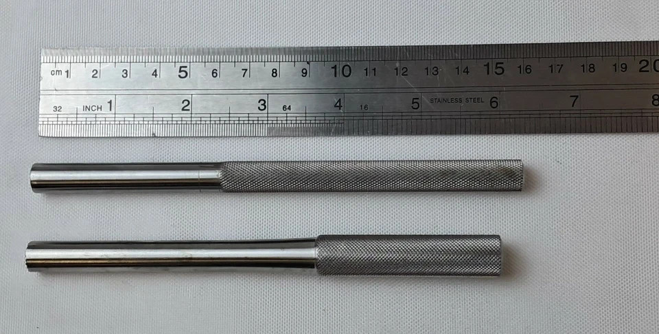 Pair of 10mm Orthopedic Bone Tamps: Symmetry 27-9510; Millennium gs 60.9990
