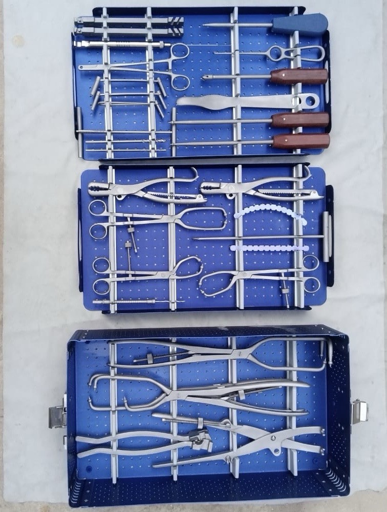 Pelvic Reconstruction Plate Orthopedic Instruments Set Pelvic Surgery Set