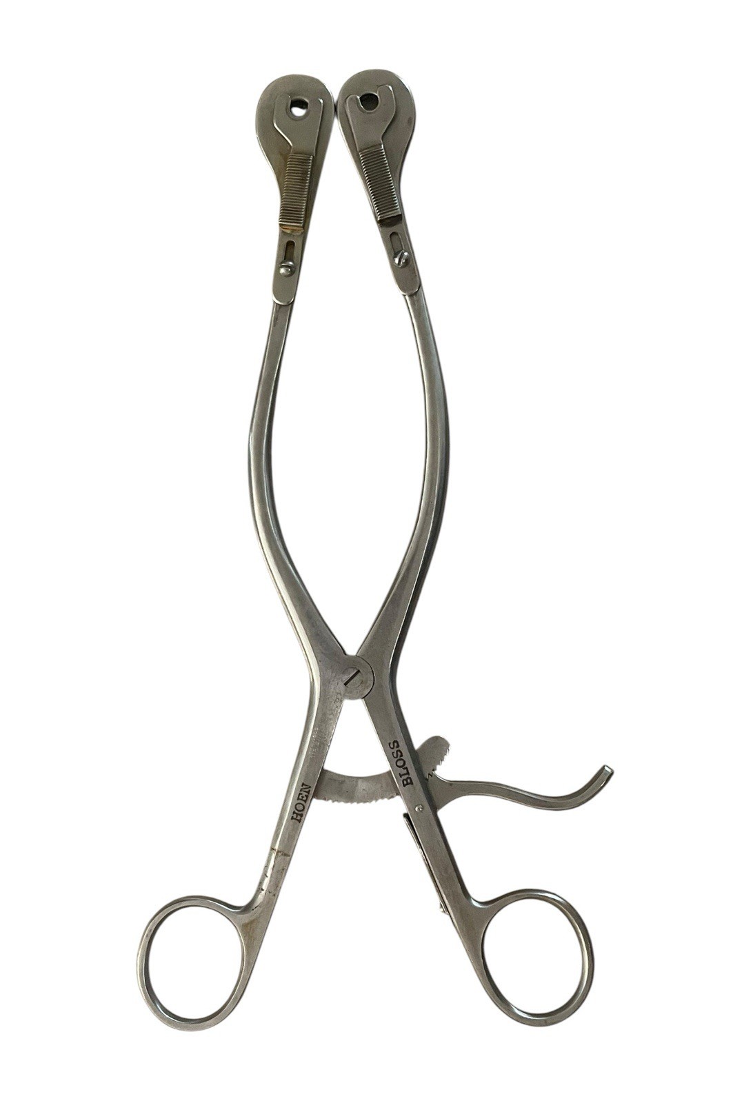 Tiemann Cervical Retractor Stainless Steel Orthopedic Surgical Tool Used Germany