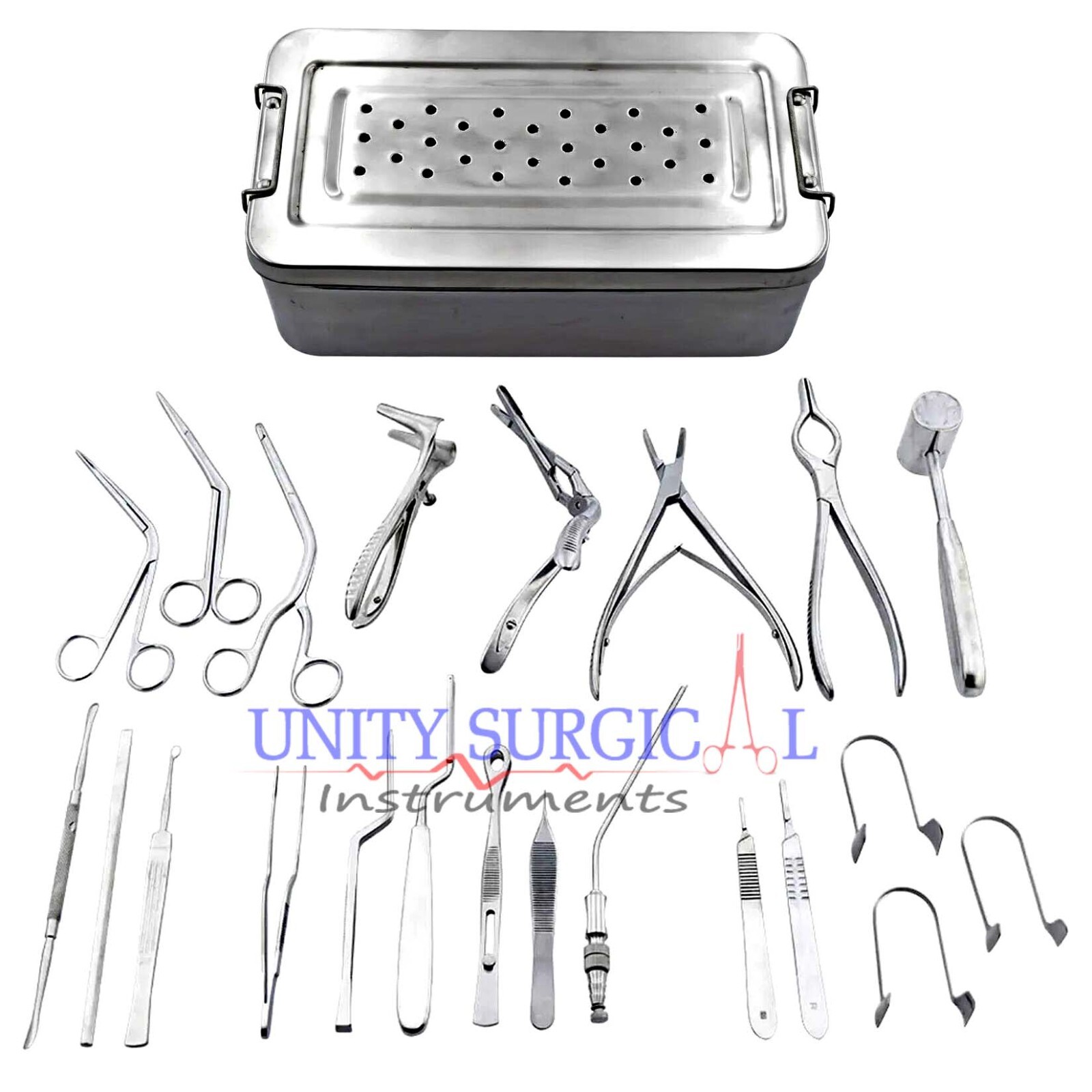 Septoplasty Surgery Instruments 23 Pcs Set ENT Surgical Instruments