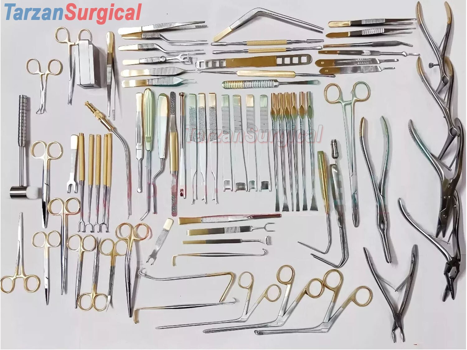 Major Rhinoplasty instruments 82 Pcs Set Nose and Plastic Surgery Instruments