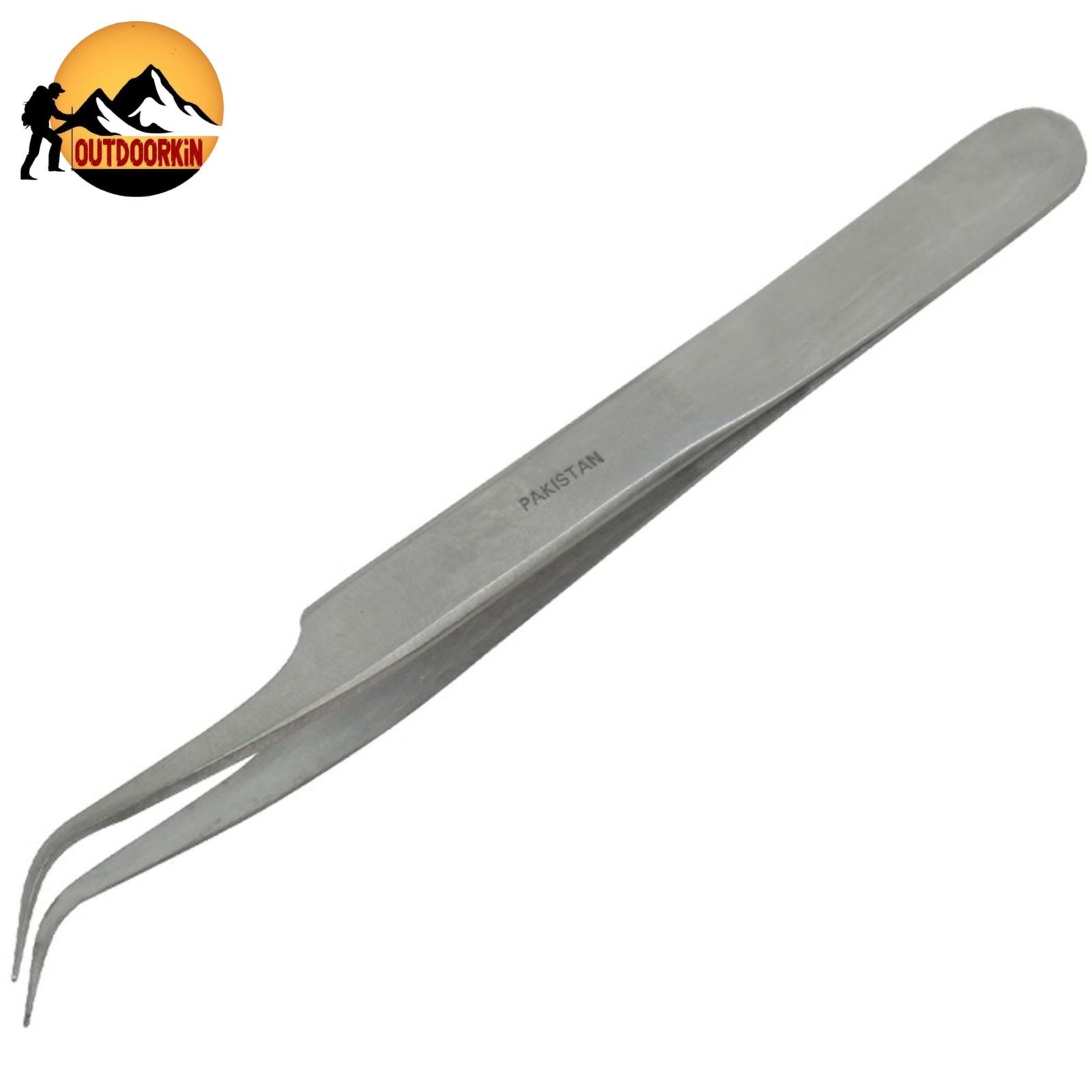 Tweezer for Ingrown Hair Steel Fine Tip Curve Style Pointy End