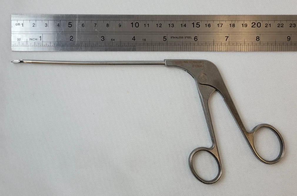 Acufex 012044 Straight Duckling Basket Punch Arthroscopic Surgical Forceps