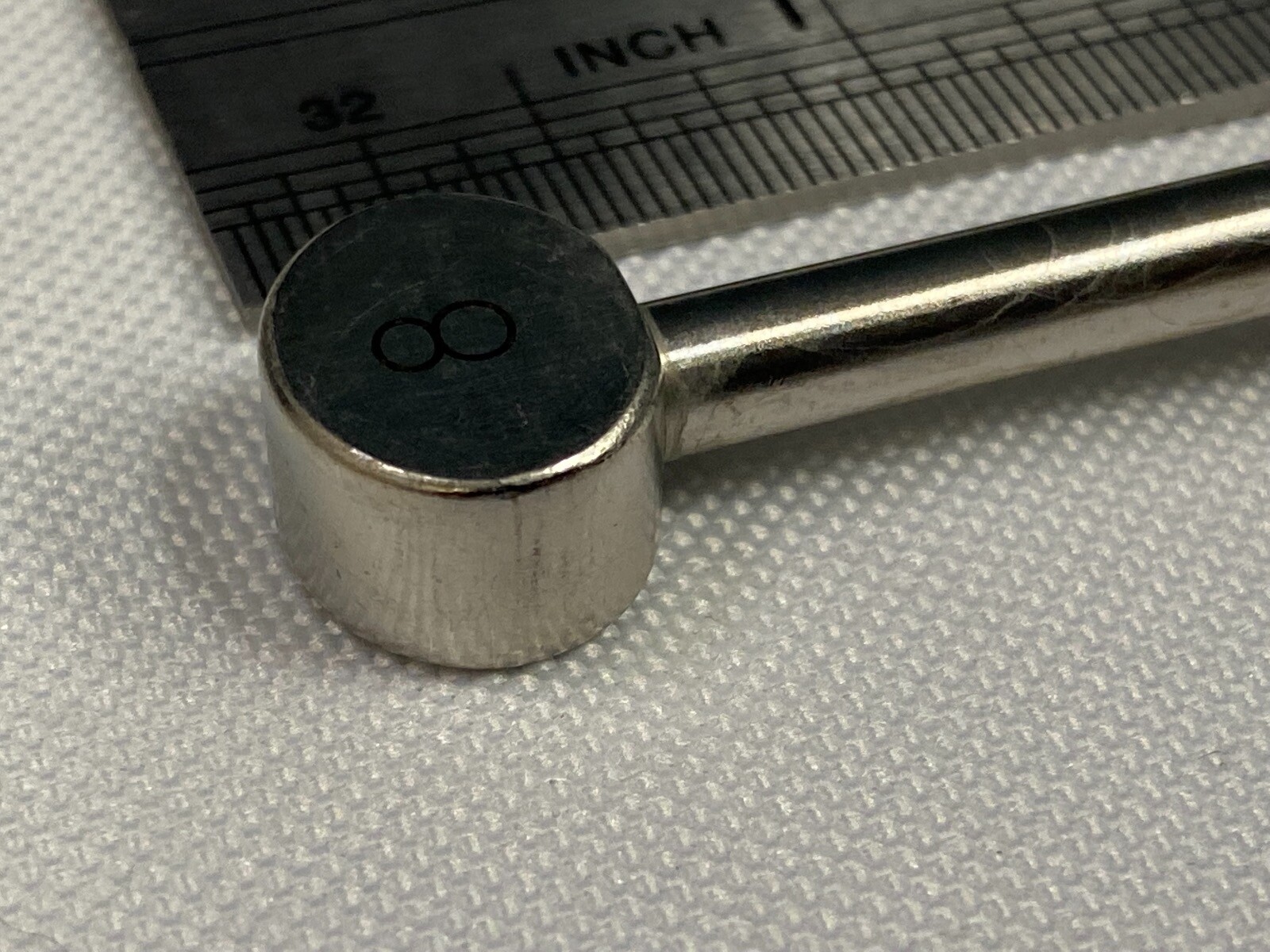 Synthes 396.408 ACF Trial Spacer, Lordotic, 8mm US74