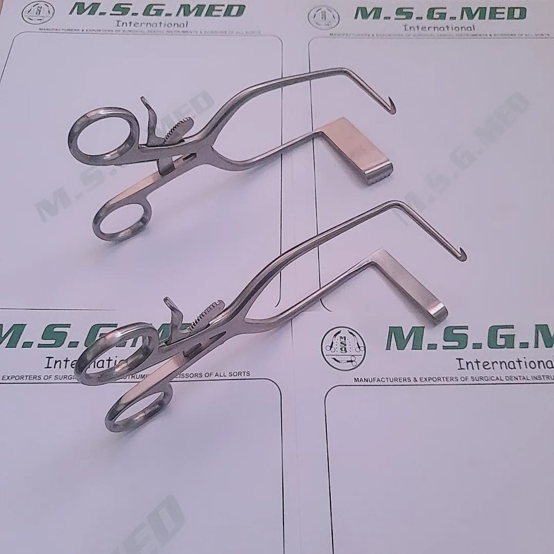 Laminectomy Meyerding Self-Retaining Retractors 18cm R/L Stainless Steel 2PC Set