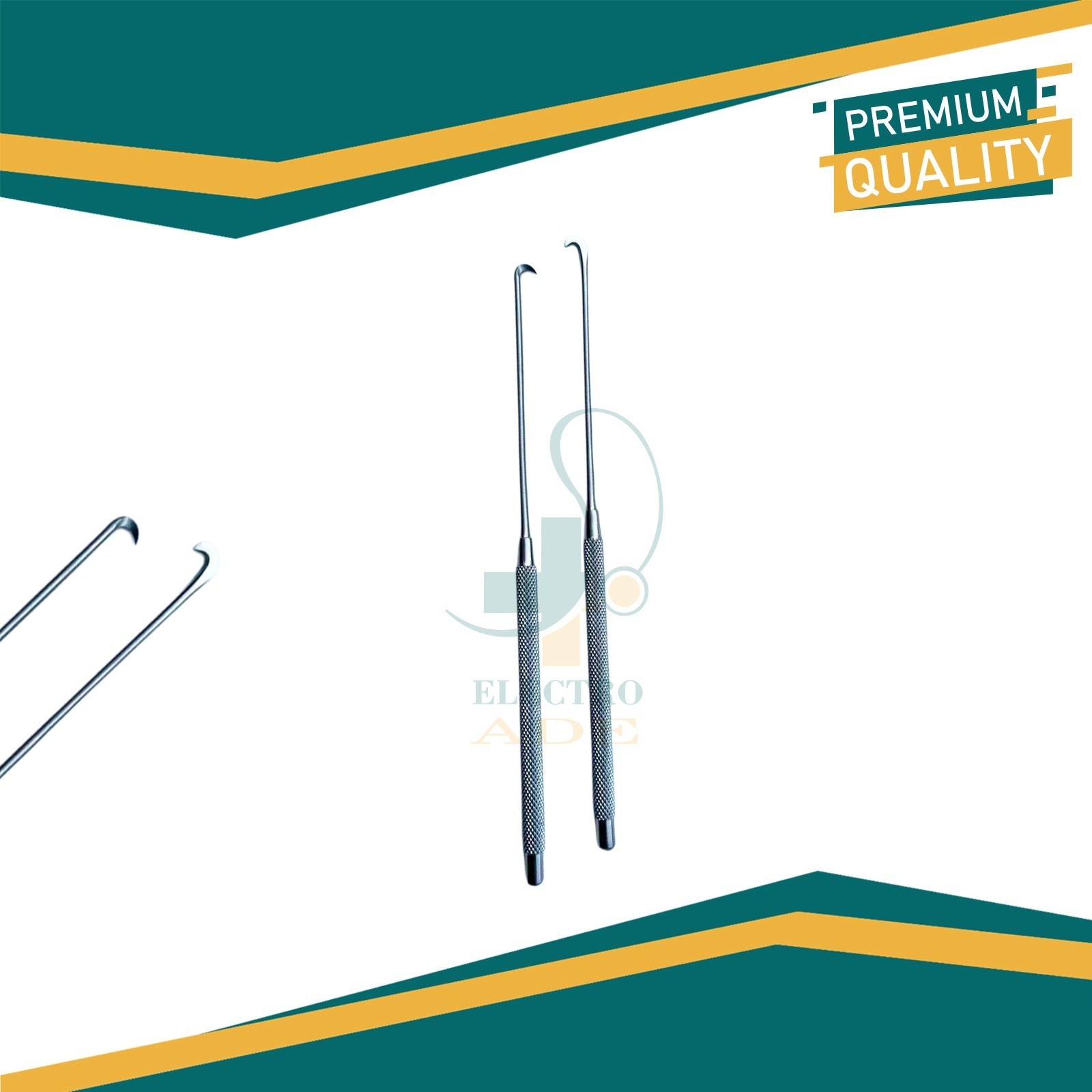 Arthroscopy Hook Knife 5mm 2 Pcs Set, German Steel Arthroscopic instruments Set