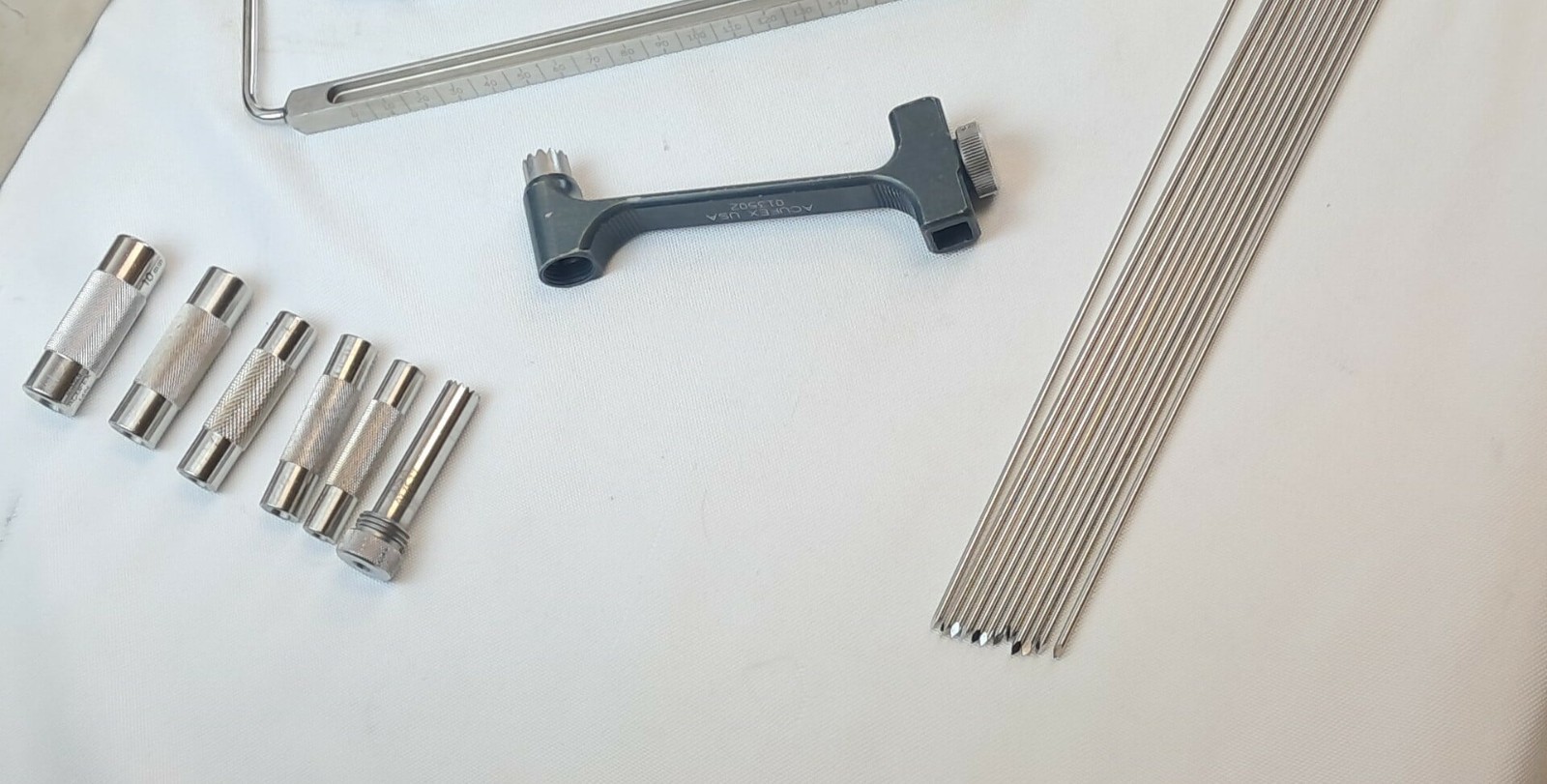 18 Pc Acufex Rear Entry ACL Drill Guide Set