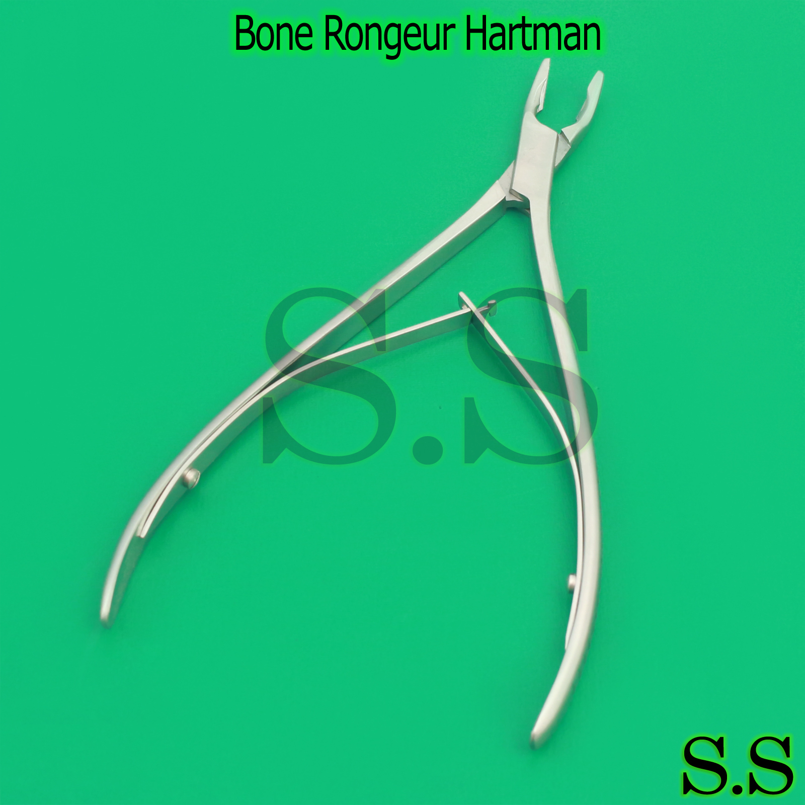 Bone Rongeur Hartman 18.5cm Fine Quality Surgical Instrument
