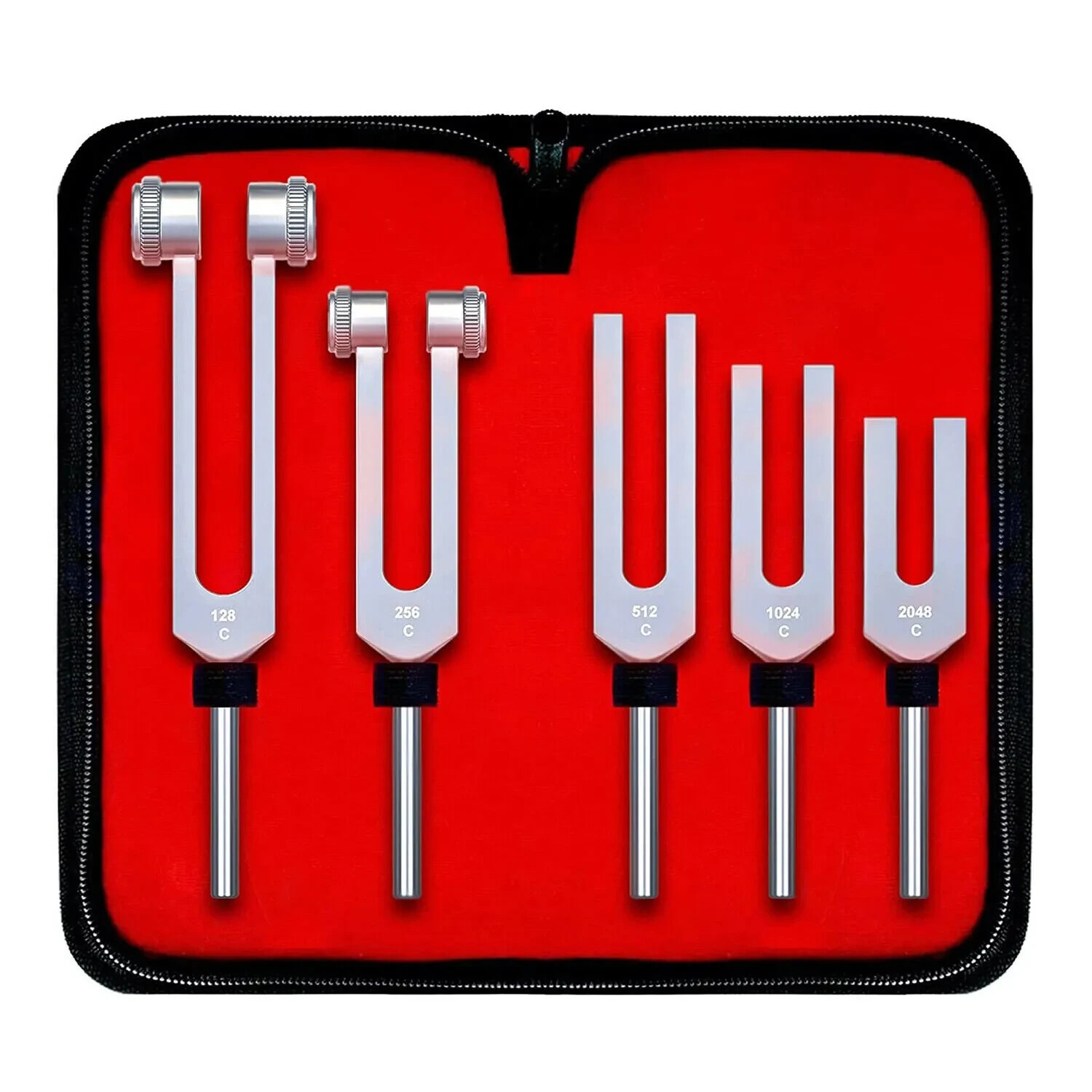 Tuning Fork Set of 7 For Healing Therapy Medical surgical diagnostic