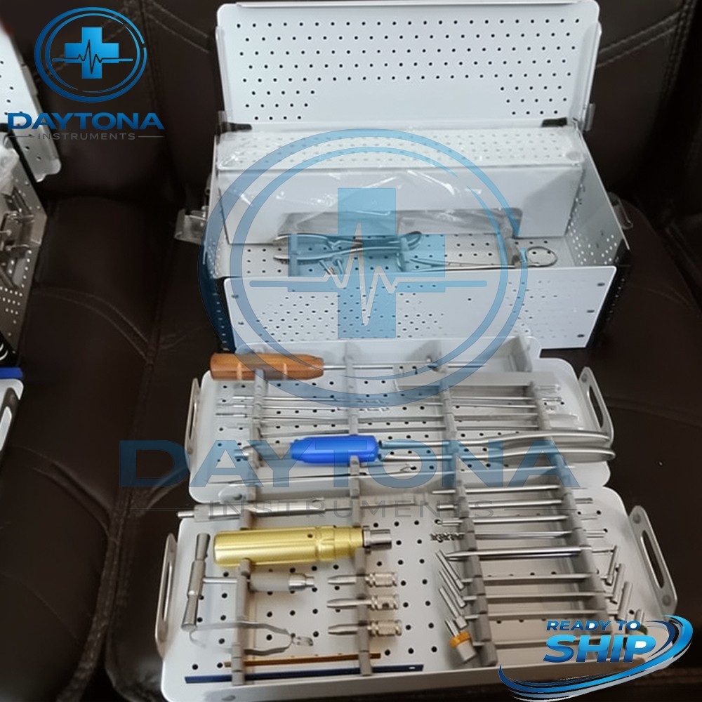 Small Fragment Set Locking And Non locking Instruments Orthopedic Set