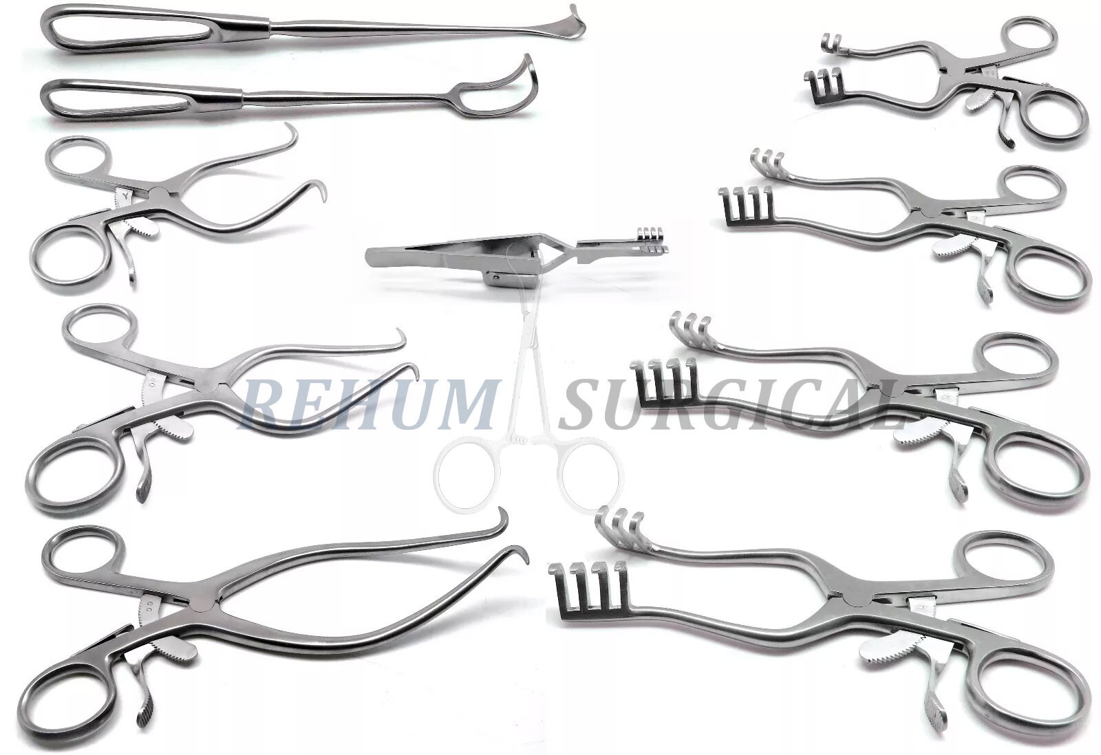 10 Pcs Surgical Veterinary Retractors Weitlaner Gelpi Premium Instruments