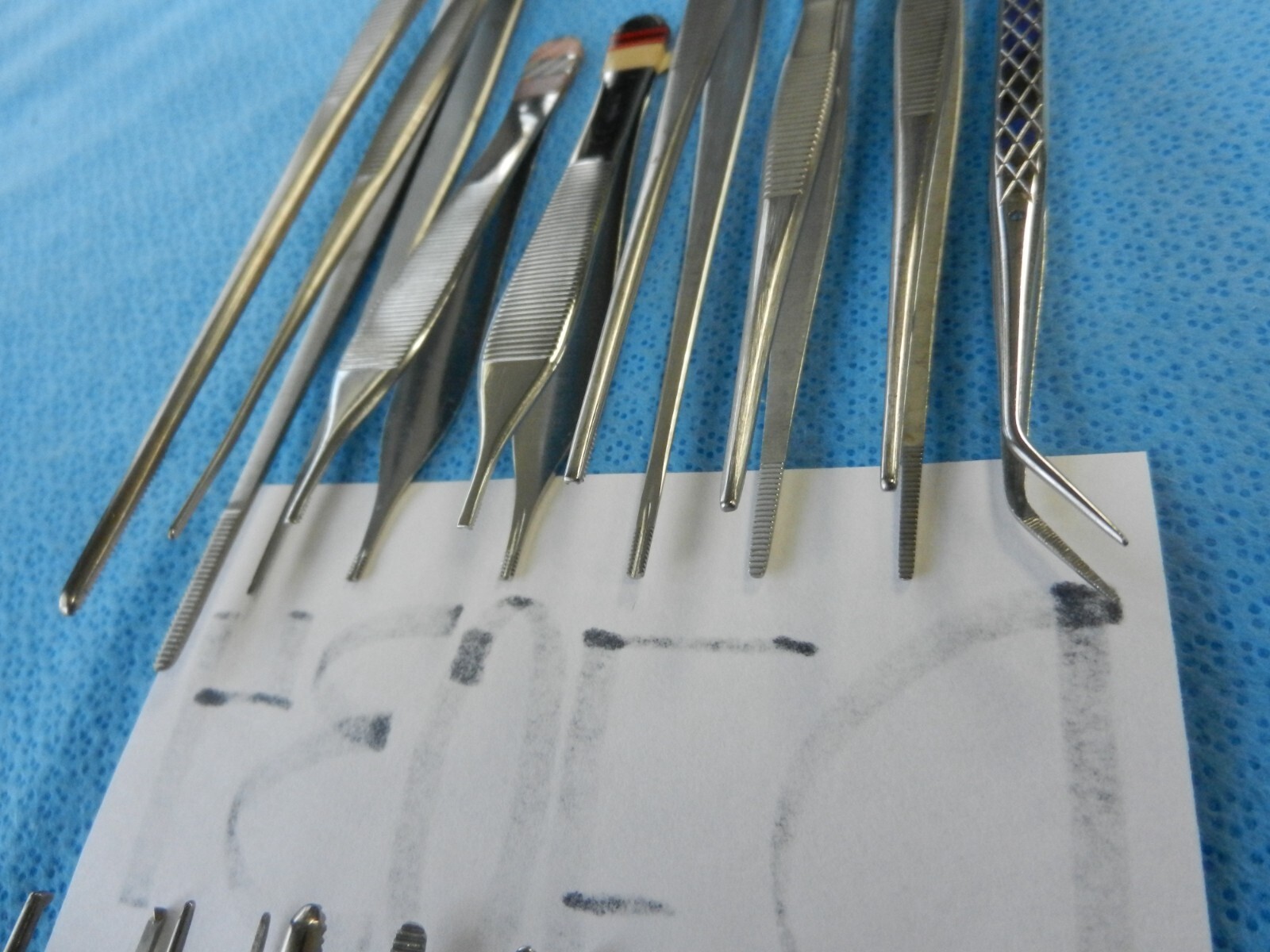 D7034 Pilling V. Mueller Codman Straight Surgical Forceps Lot of 15 11-25.5cm