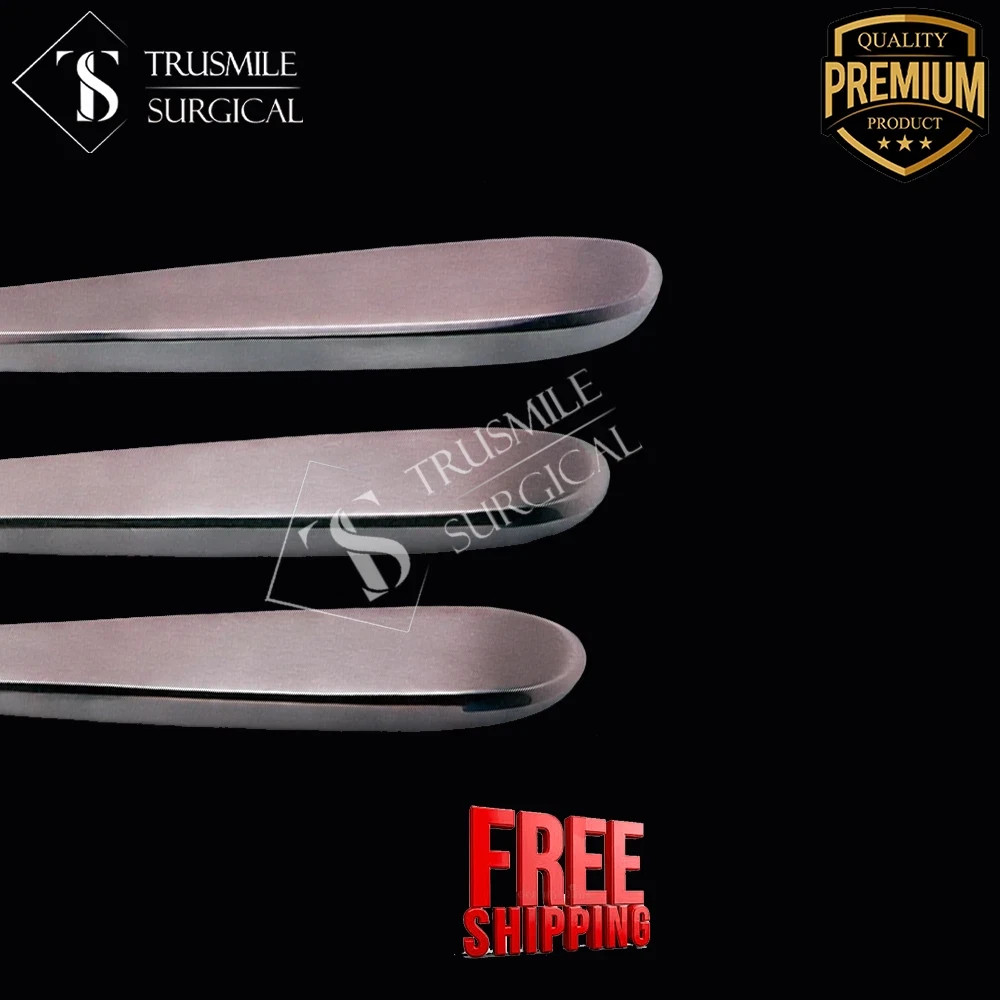 Set of 3 Ballenger Swivel Knife, 7.75 Straight Surgical instruments
