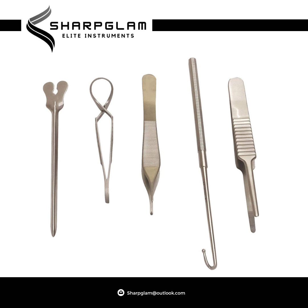16pc Animal Spay Neuter Surgery Kit Canine Feline Veterinary Surgical Instrument