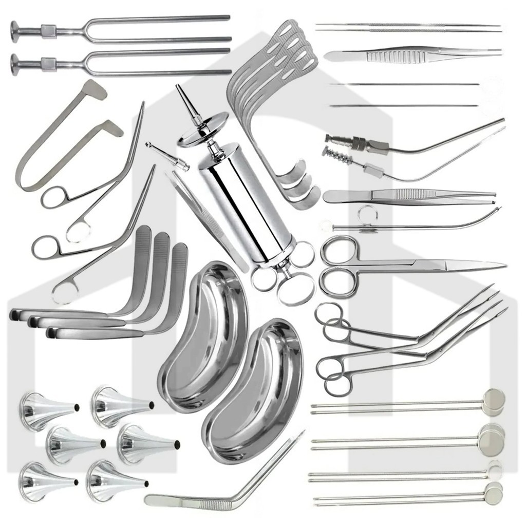 Ent Examination Set for Inspection of Ear Nose & Throat 39 Pcs