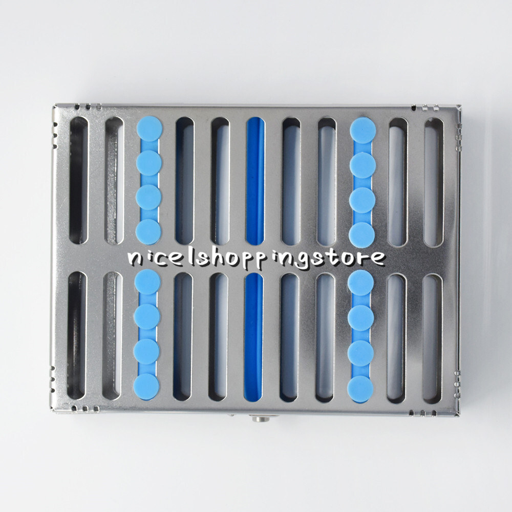 Dental Sterilization Cassette Rack Tray Box For Surgical 5/10/20 Instruments