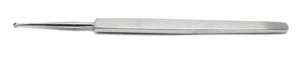 6 Pcs Fox Dermal Curettes Dermatology 1mm,2mm,3mm,4mm,5mm,6mm ENT Instruments