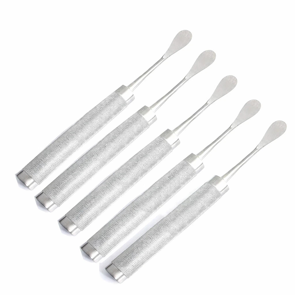 Spinal Cobb Elevator 9,13,15,19,25mm Orthopedic Intsrument Length 28cm Set of 5