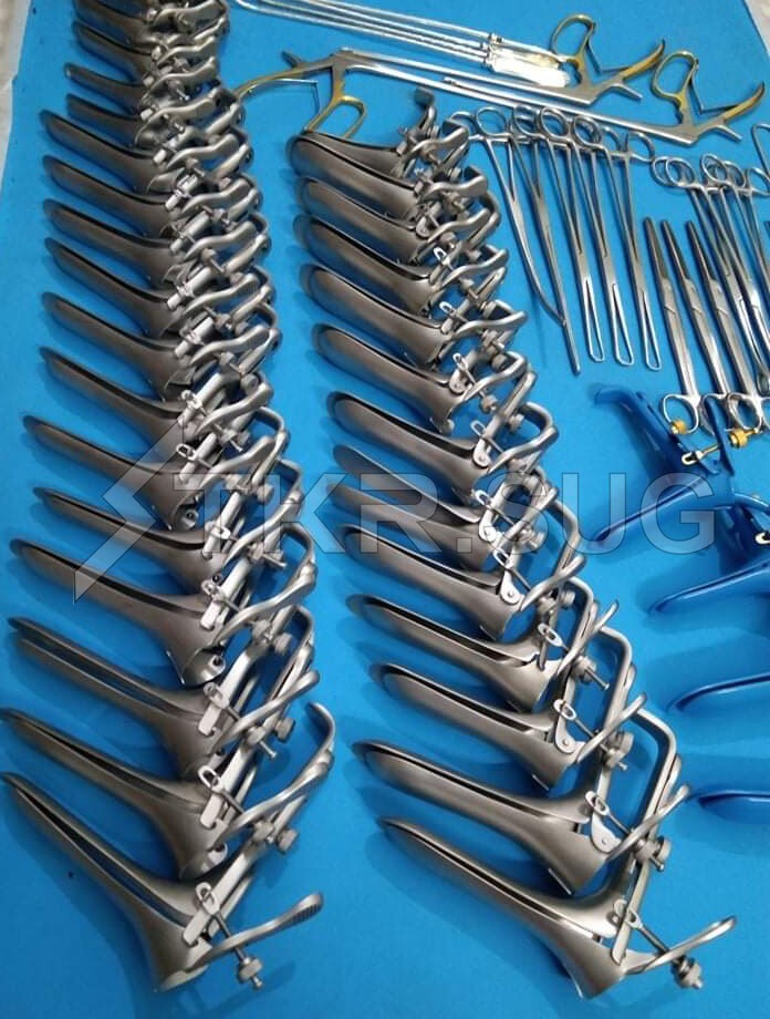 Huge Lot of OB/GYN Instruments Forceps Speculum Surgical Medical Gynecology