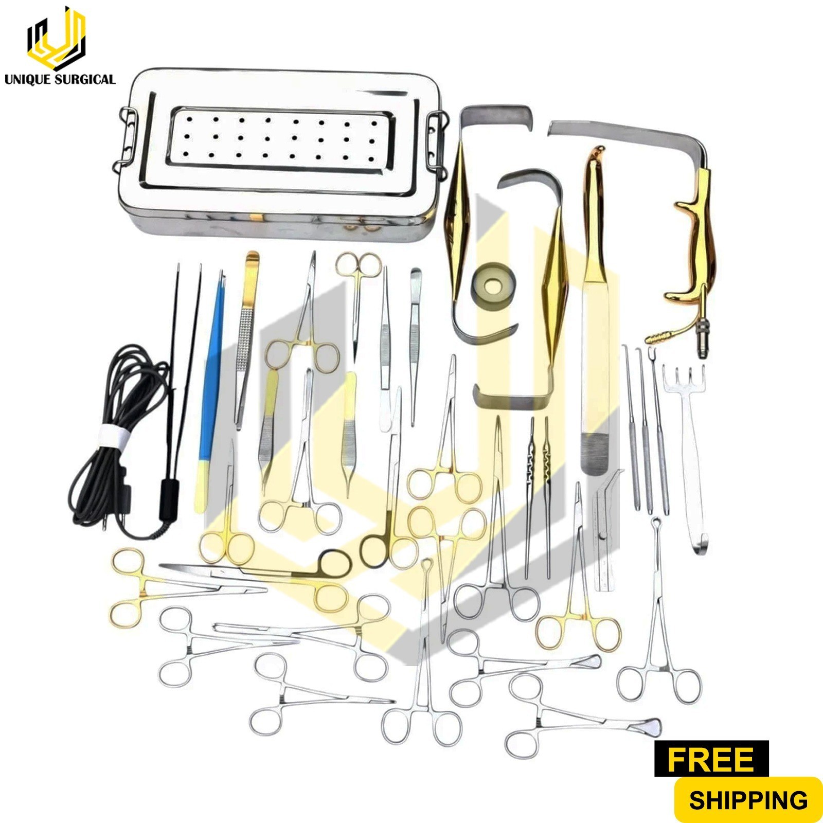 Tebbetts Breast Surgery Instruments Breast Augmentation Set of 43 Pcs