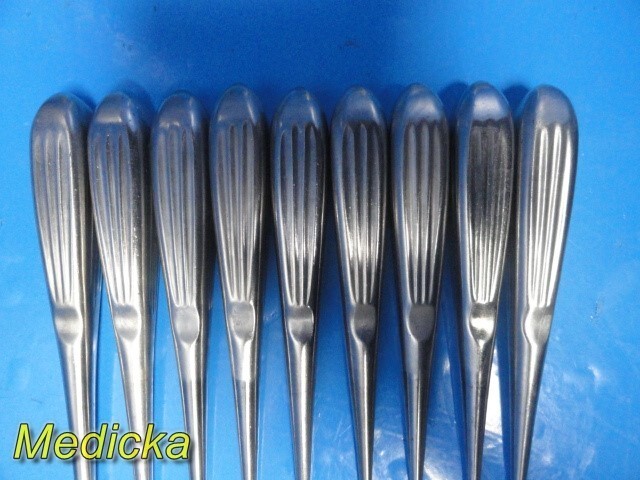 Integra Lifesciences Assorted Brun Curettes 6¾”; Oval Cup; Size 000 to 5 ~ 32762