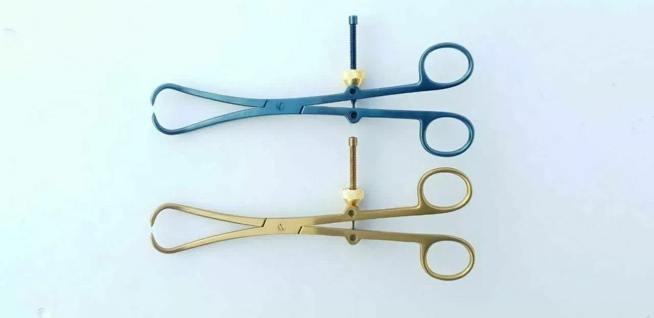 Fixation Screw Bone Reduction Forceps Surgical Orthopedic Instruments 2 Pcs A+
