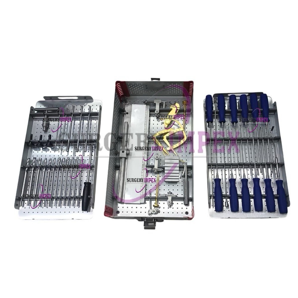 ACL PCL Knee Arthroscopy Surgery Instruments Set Of 48 Pcs A+Quality