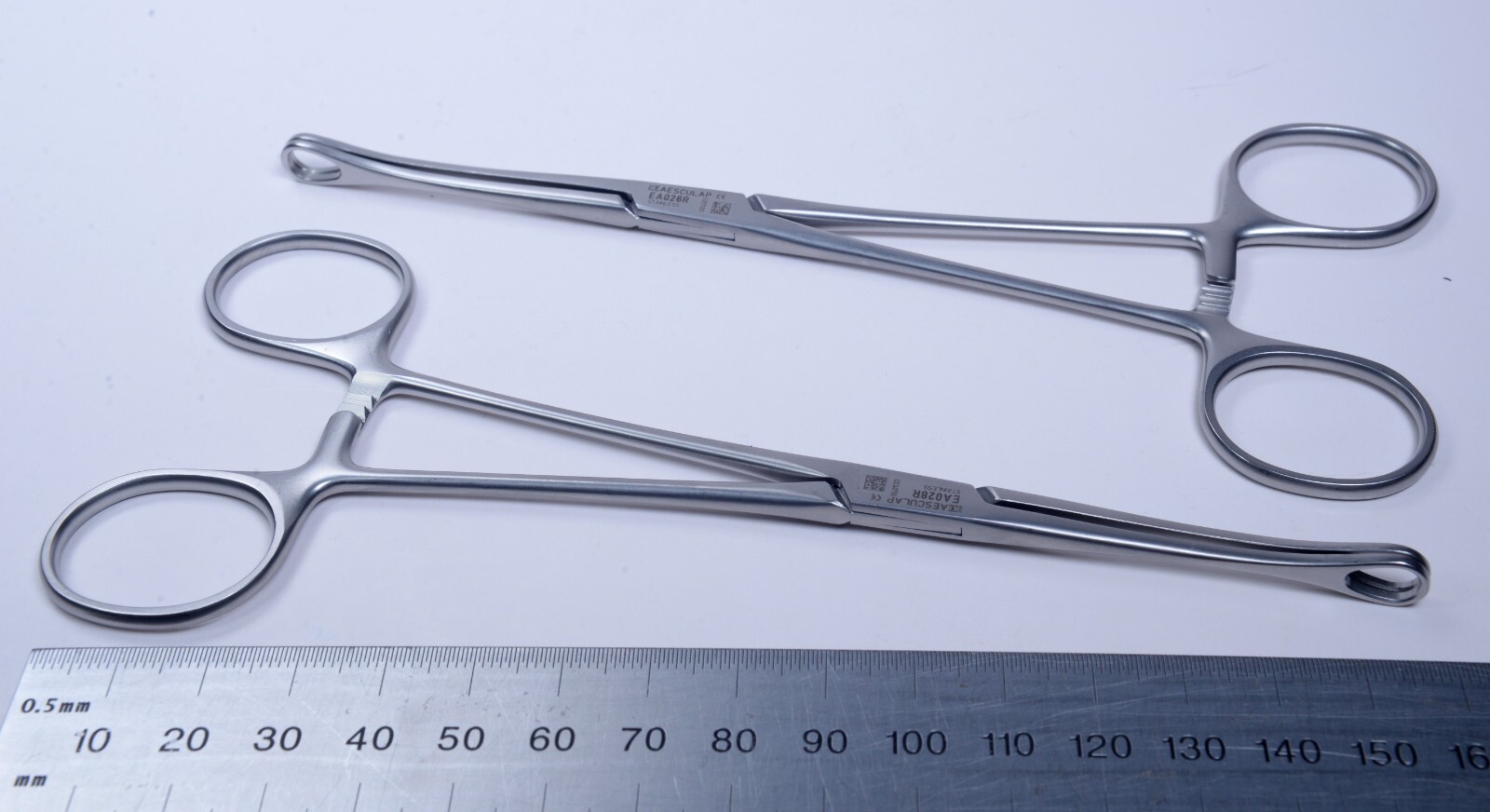 Aesculap #EA028R Williams Intestinal Grasping Forceps 6¼” Stainless Surgical