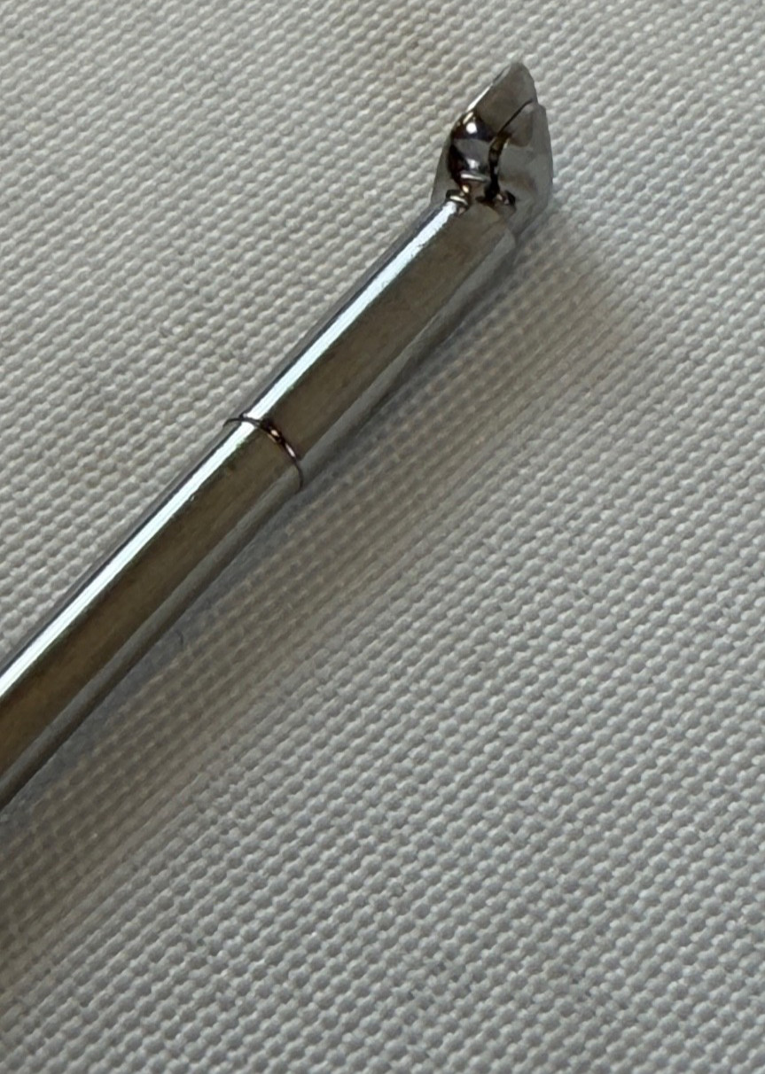 Acufex 010912 2.2mm Left 90° Rotary Arthroscopic Basket Punch Arthroscopy