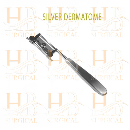 Silvers Skin Graft Knife Handle Dermatome With Box Surgical Instrument