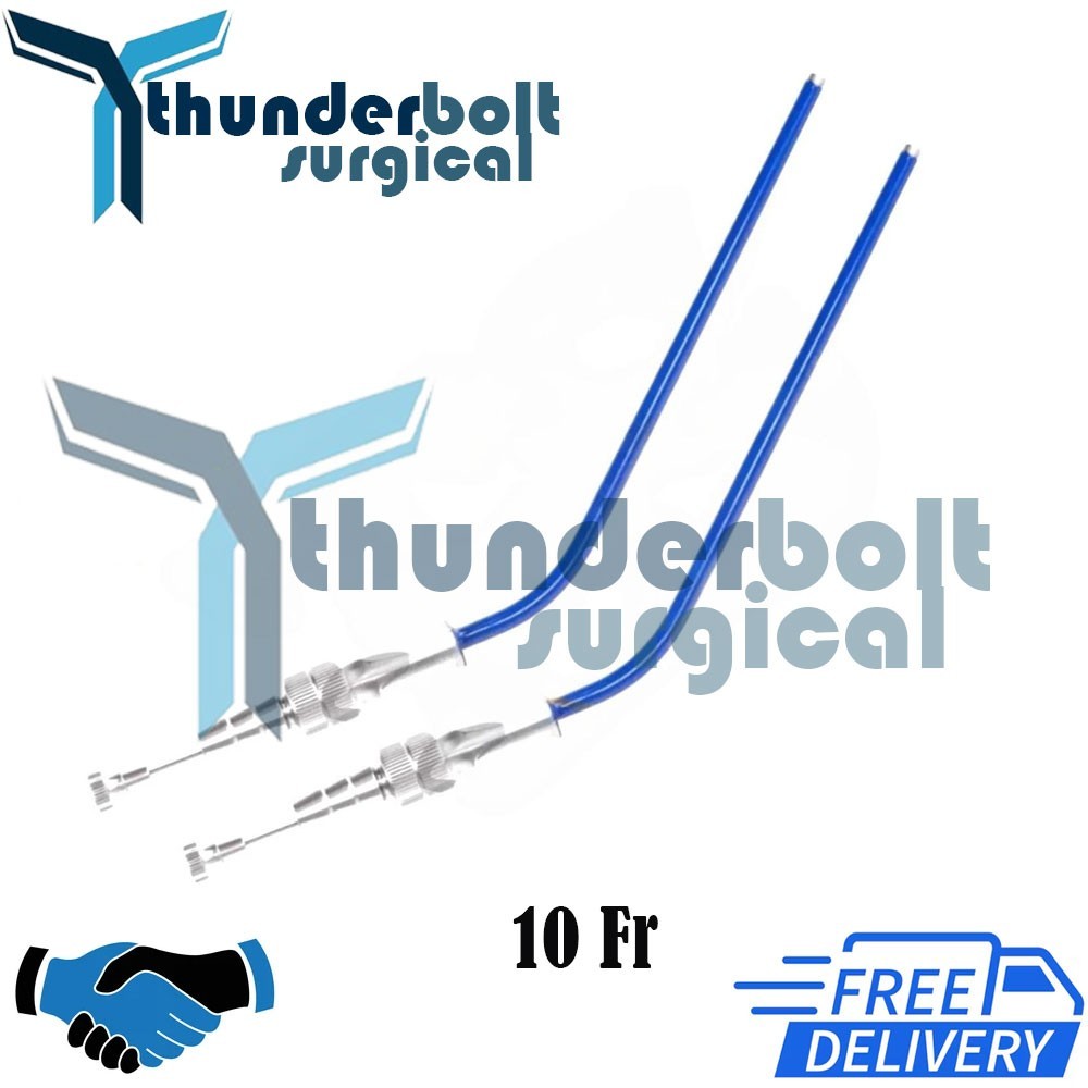 Frazier Suction Tube 10Fr 18cm Insulated Atraumatic Surgical Instrument Reusable