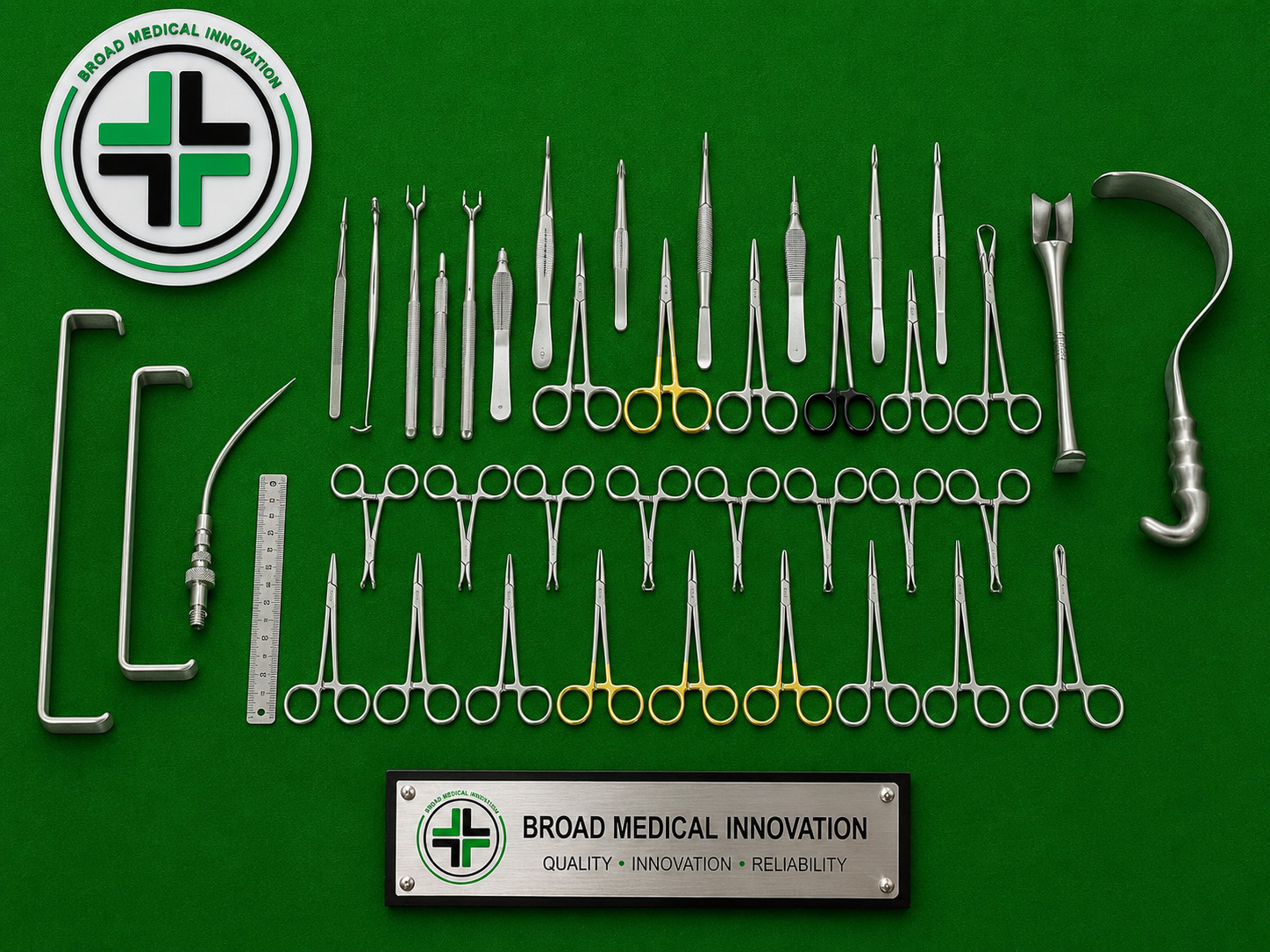 Rhytidectomy & Facelift Instrument Set With Box German Stainles Stel CE Reusable