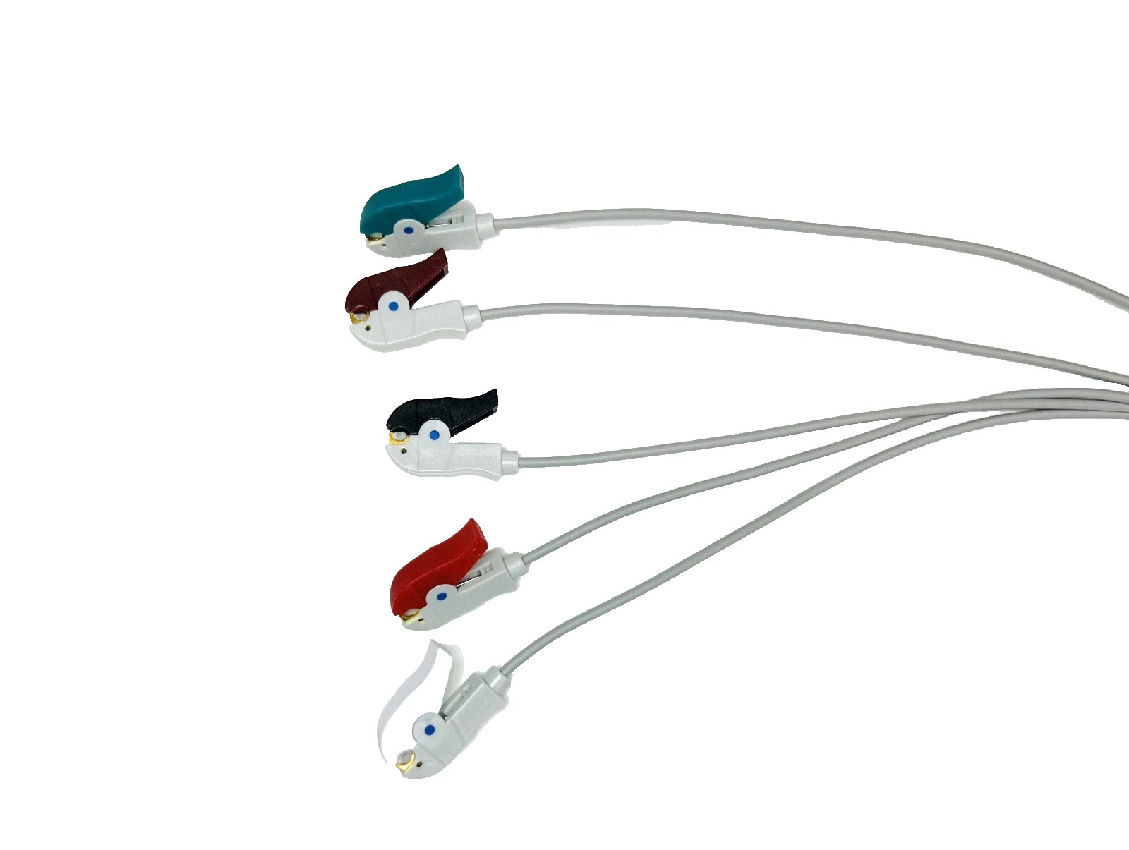 Sage Services Group L01-05-MP Philips Style 5 -Lead Shielded, Grabber End, 0.9+1