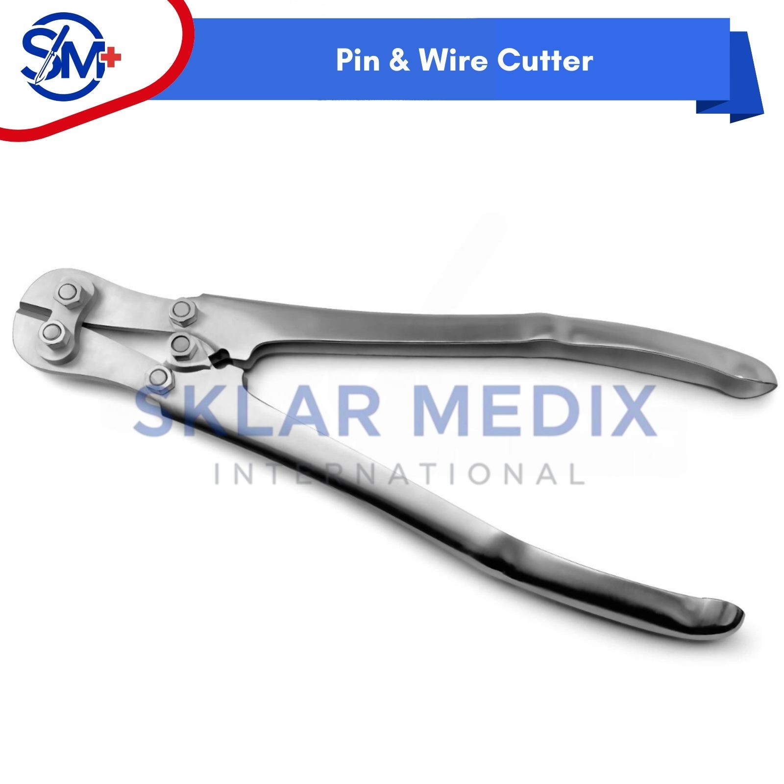 Double Action Pin & Wire Cutter 15″ Orthopedic Surgical Instruments German Grade