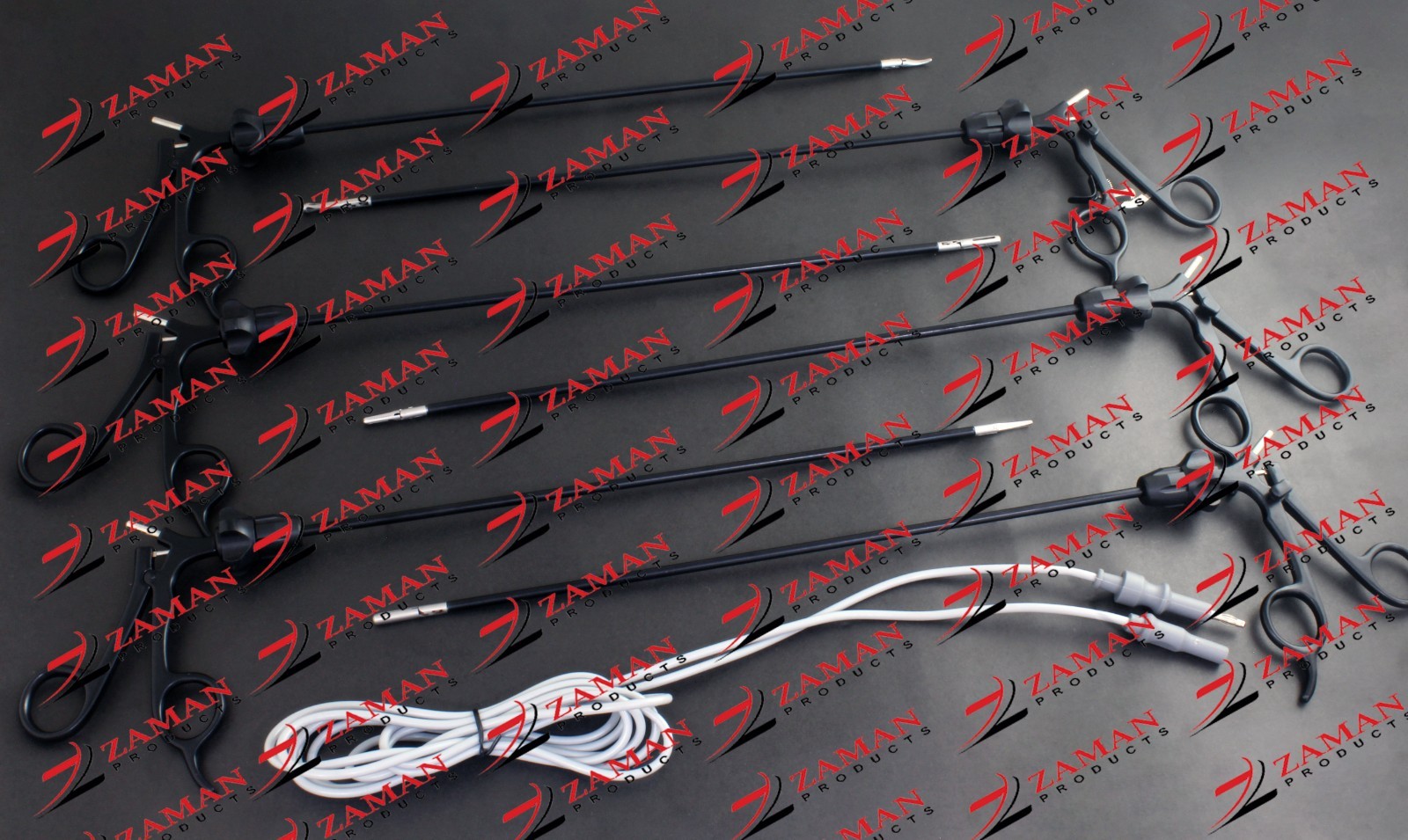 Laparoscopic Surgery Forceps Set Urology Instruments 9 PCs Set By Zaman Products