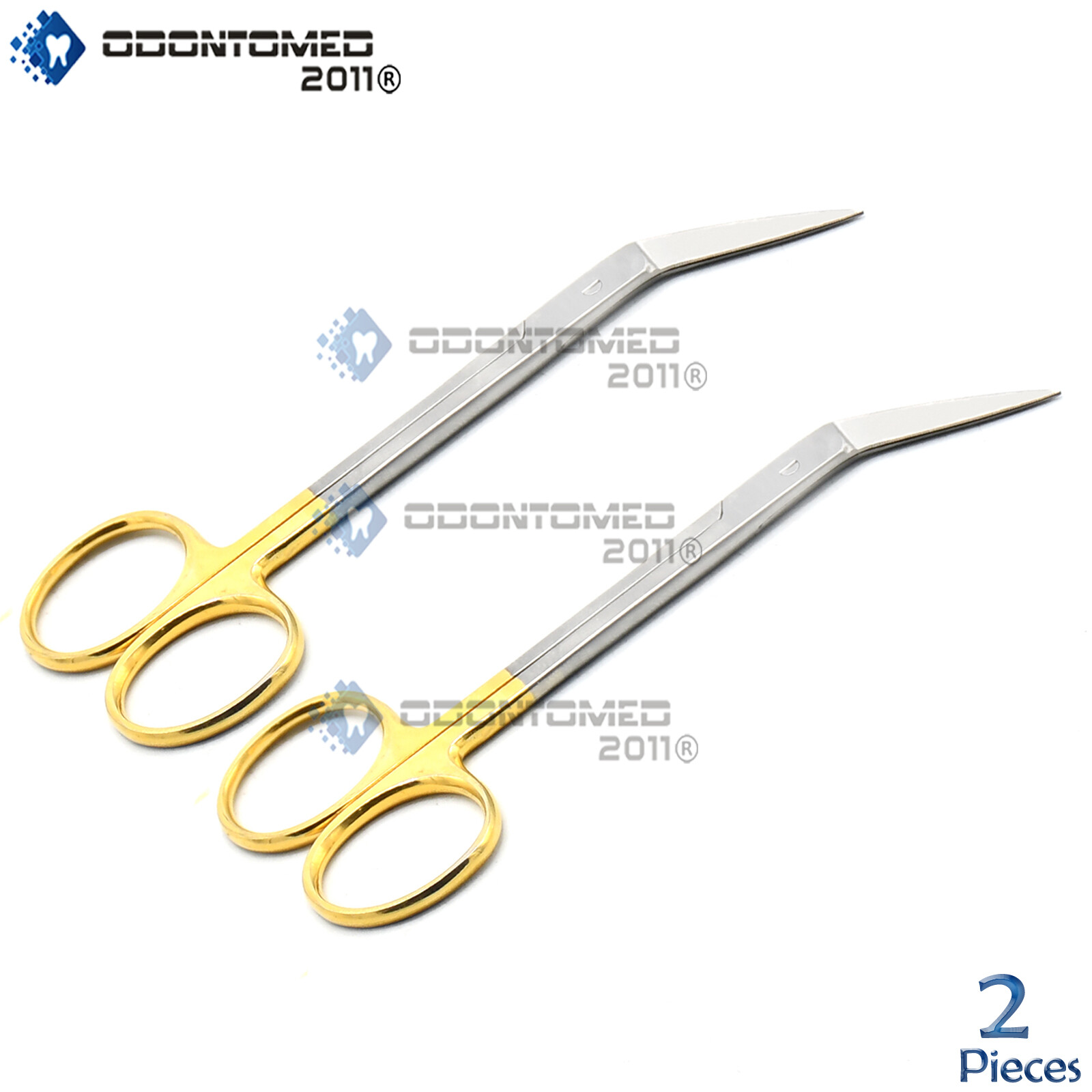 ODM 2 SuperCut Iris Scissor Angled 4.5″ Surgical Instruments