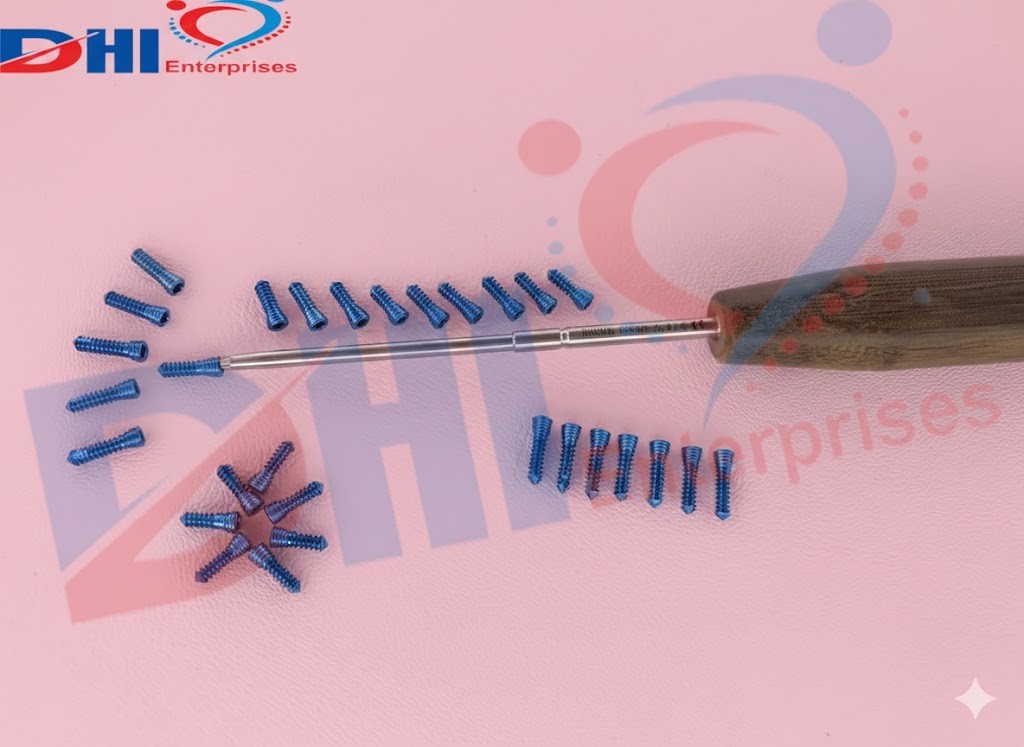 2.7 mm Safety Locking Screws Self Tapping,Titanium Grade 5 Set of 120 Picecs