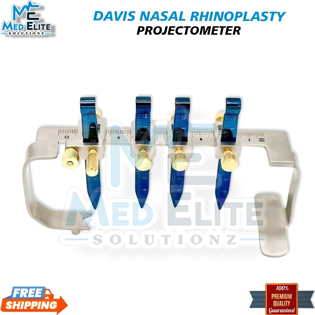 Davis Nasal Rhinoplasty Projectometer Measuring & Marking Inst Plastic Surgery