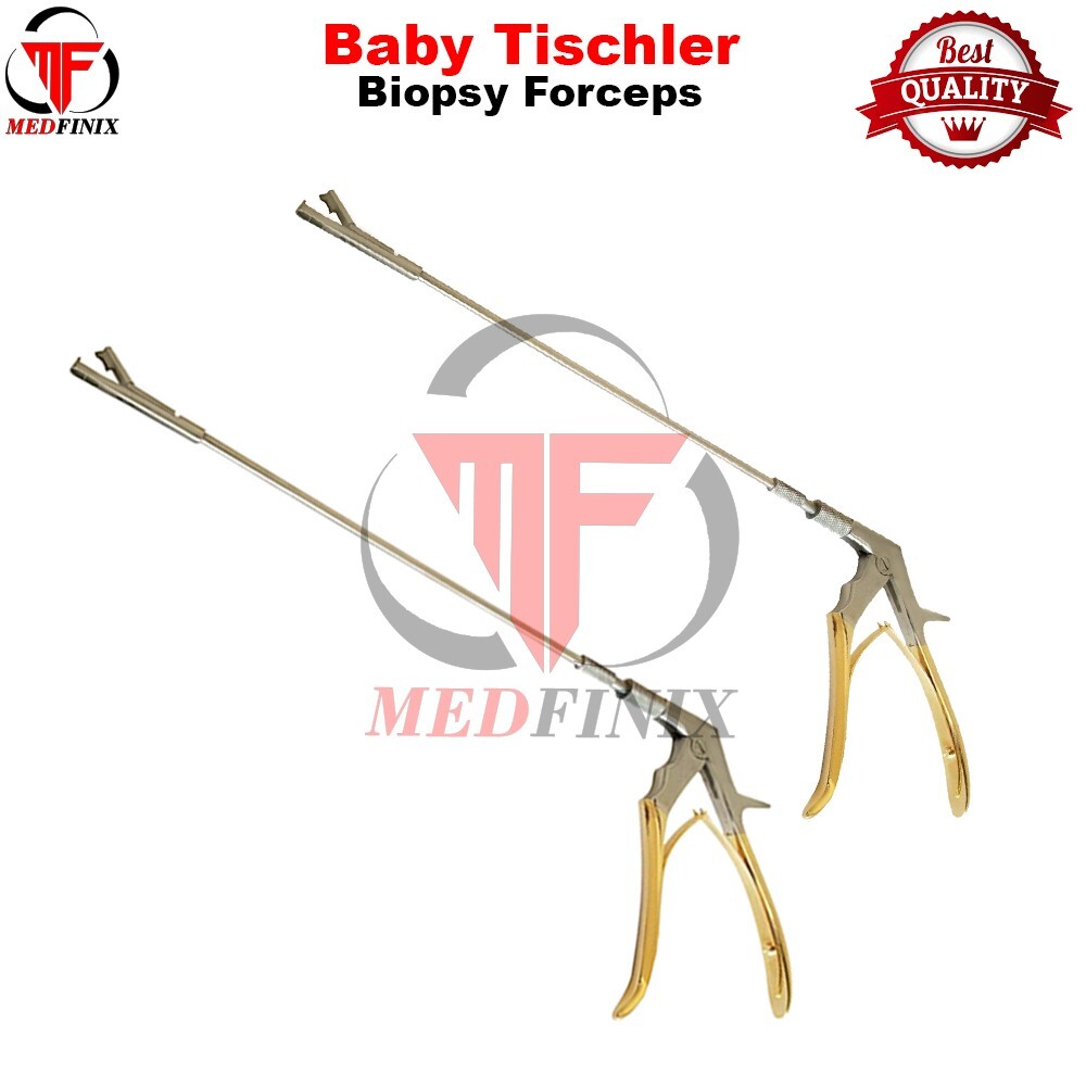 High Quality Baby Tischler Rotating Cervical Biopsy Punch Forceps 2 Pcs Set
