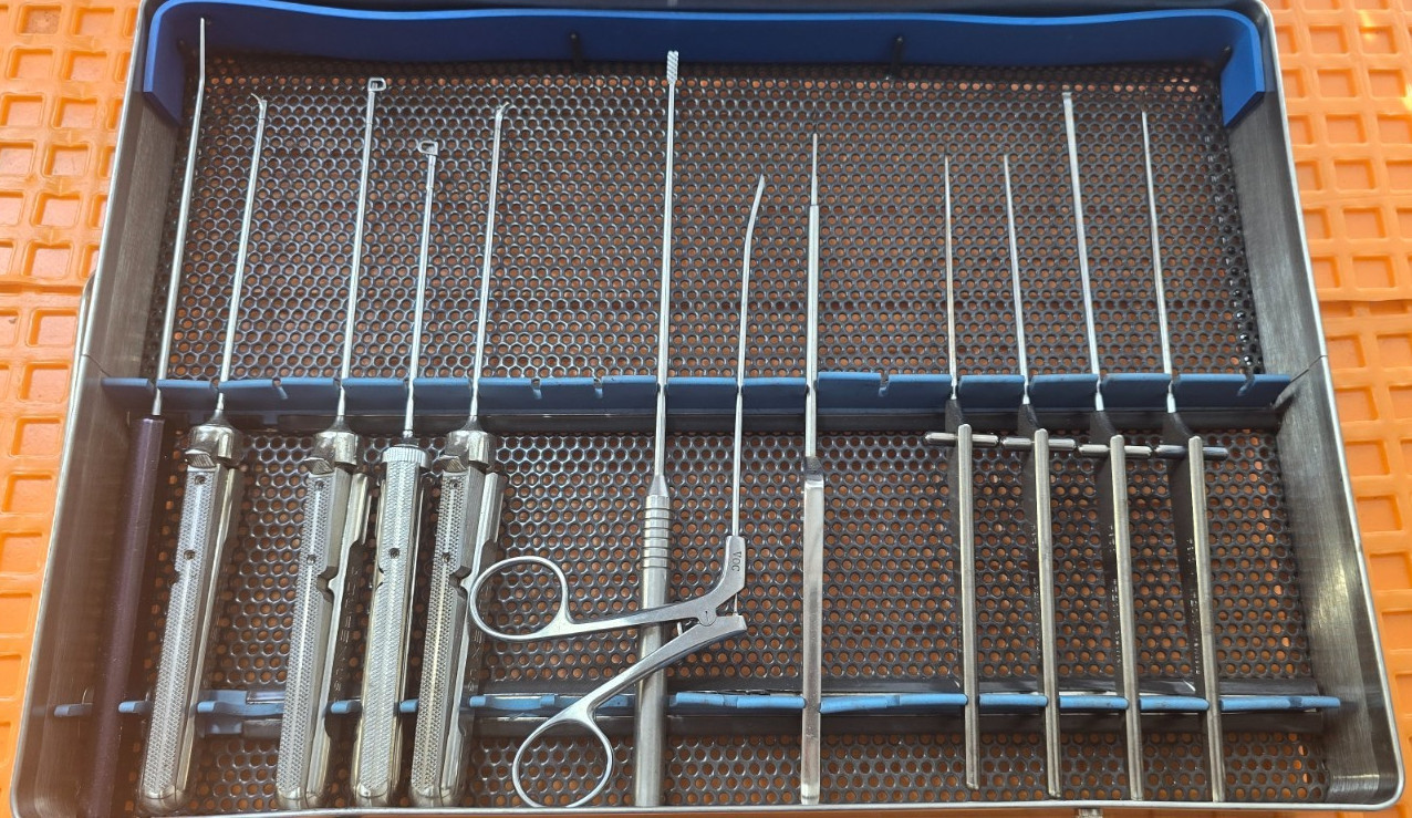Acufex Arthroscopy Punches Instruments Set of 12-Pcs with Tray
