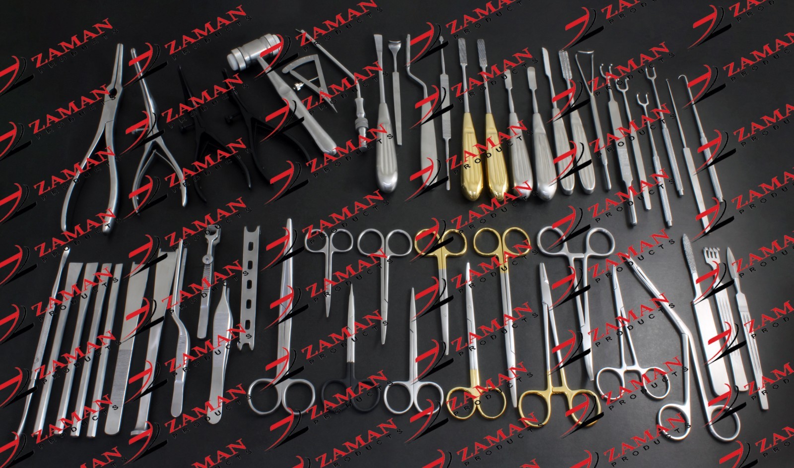 Rhinoplasty Instruments 50 Pieces Set Nose Plastic Surgery New High Quality ZP
