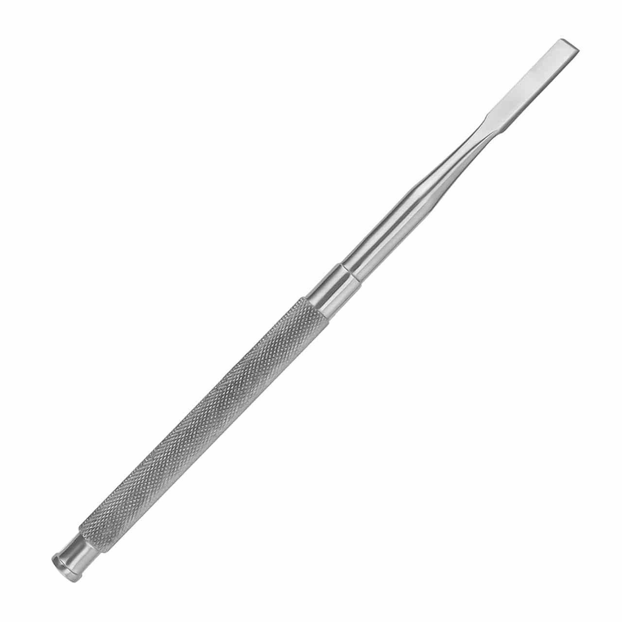 Gardner Bone Chisel 1, Straight, Single-Bevel, 3 mm Wide Blade, Stainless Steel