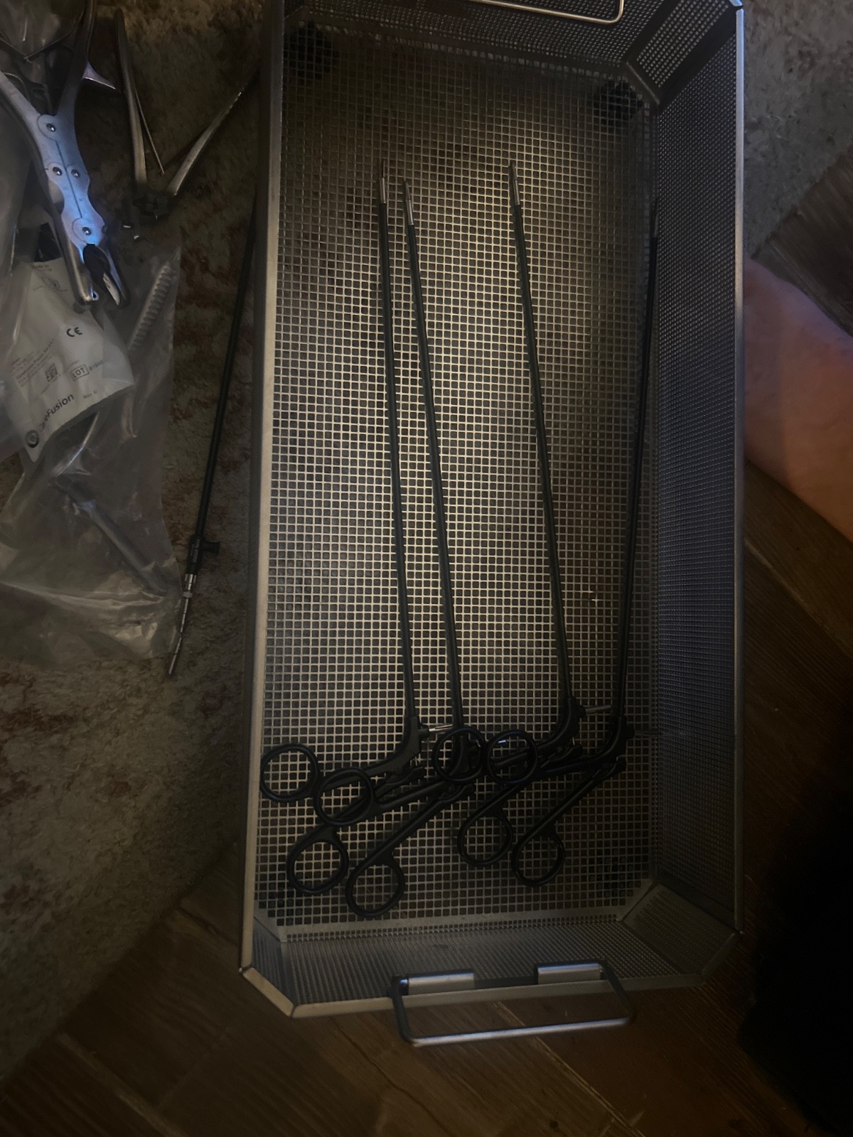 5x Jarit 600-105 Laparoscopic Monopolar 5mm x 32cm Grasping Forceps