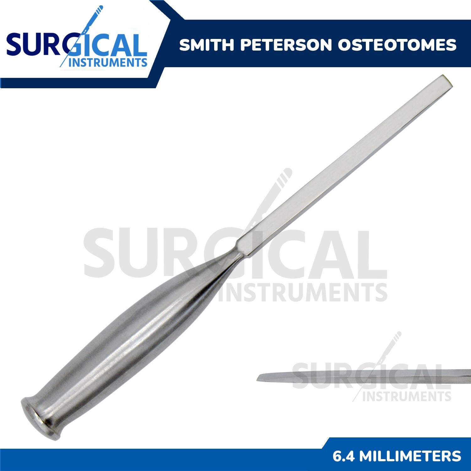 Smith Petersen Osteotome size 1/4″ ( 0.64 cm) Orthopedic Surgical German Grade