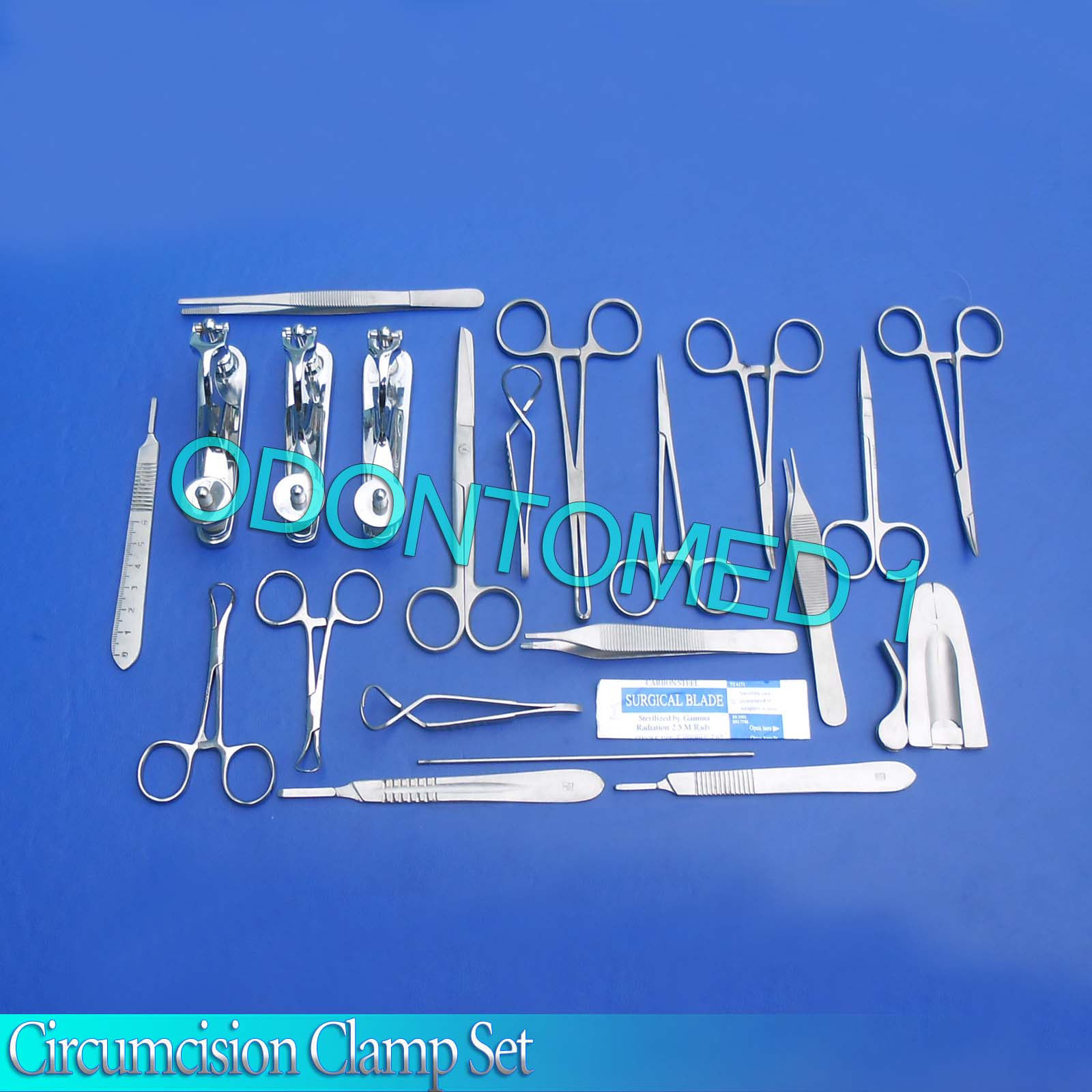23 Pieces Circumcision Clamp Set Instruments Surgical Urology DS-947