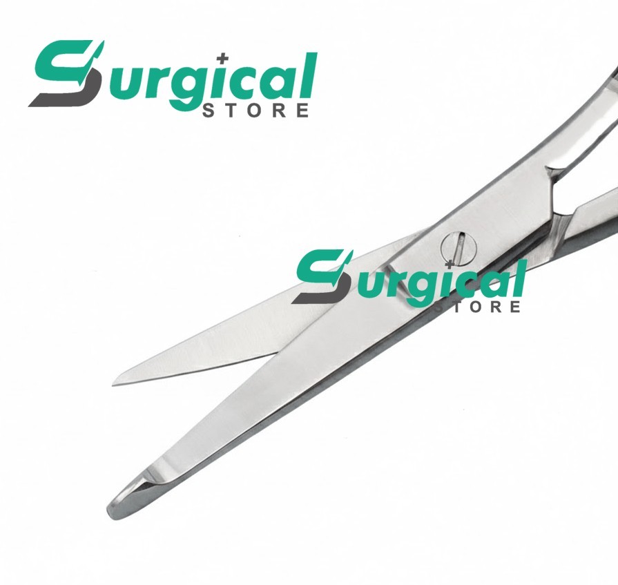 Knowles Bandage Scissors Supercut 5.5″ 5PCs Set Angled Curved Surgical Dressings
