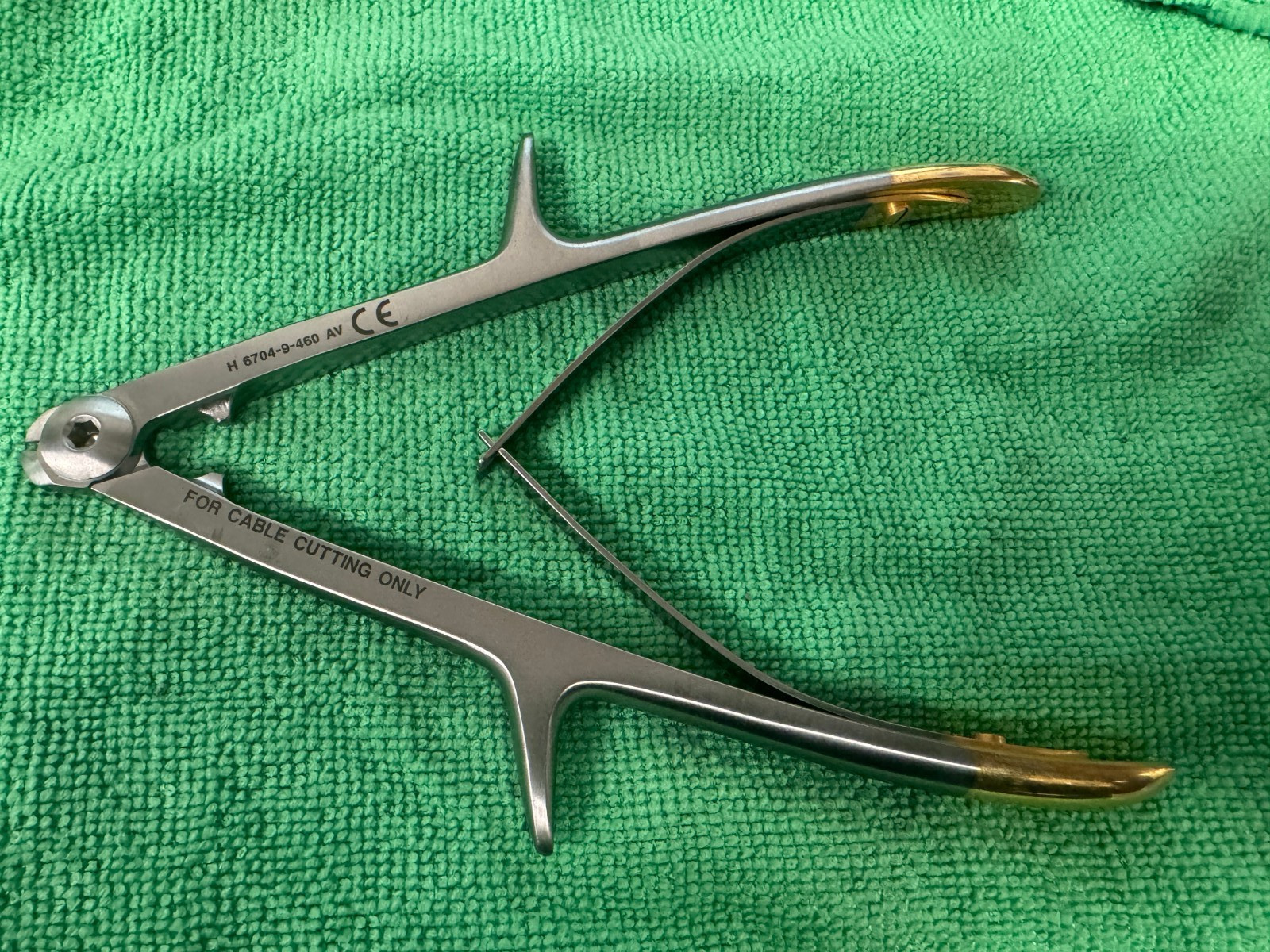 Stryker Howmedica 6704-9-460 Dall-Miles Cable Cutter