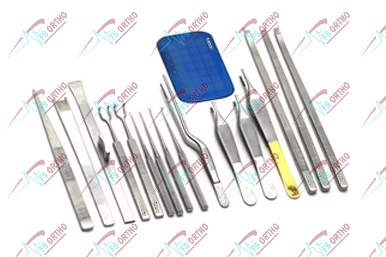Gunter Rhinoplasty nose surgery Set of 54 with Steel Box Plastic Sugery Surgical