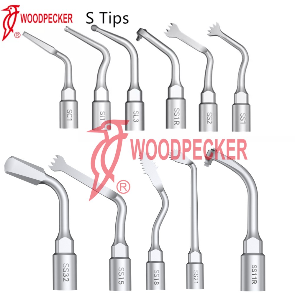 Woodpecker Surgical Smart Ultra Piezo Bone Surgery Tips Bone Cutting Tips Kit