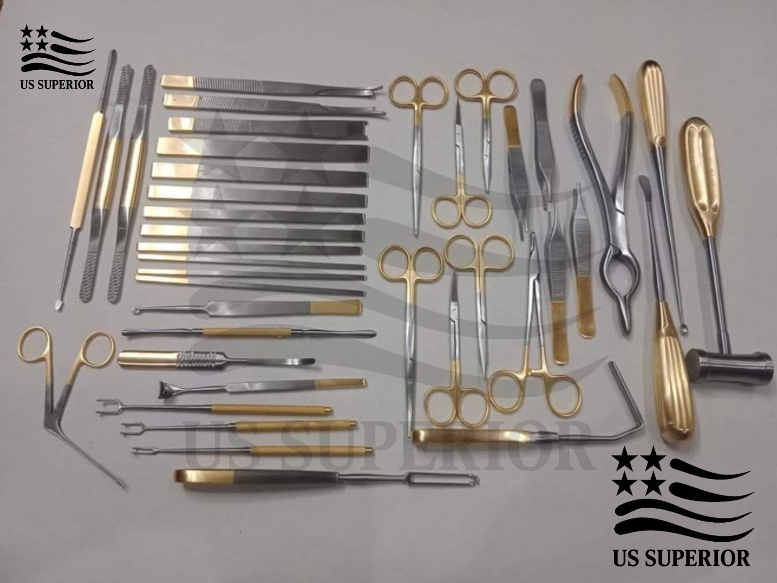 Rhinoplasty Nose Surgery Instrument Set 38 Pcs Reusable German Stainless Steel S